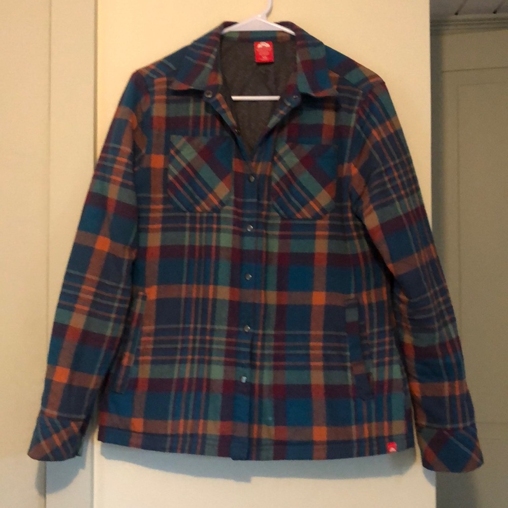 Eastern Mountain Sports Quilted Flannel Jacket